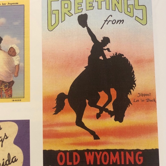 PERFECT GIFT Beautiful Hardback Coffe Table Book about Linen Postcards - Picture 2 of 9